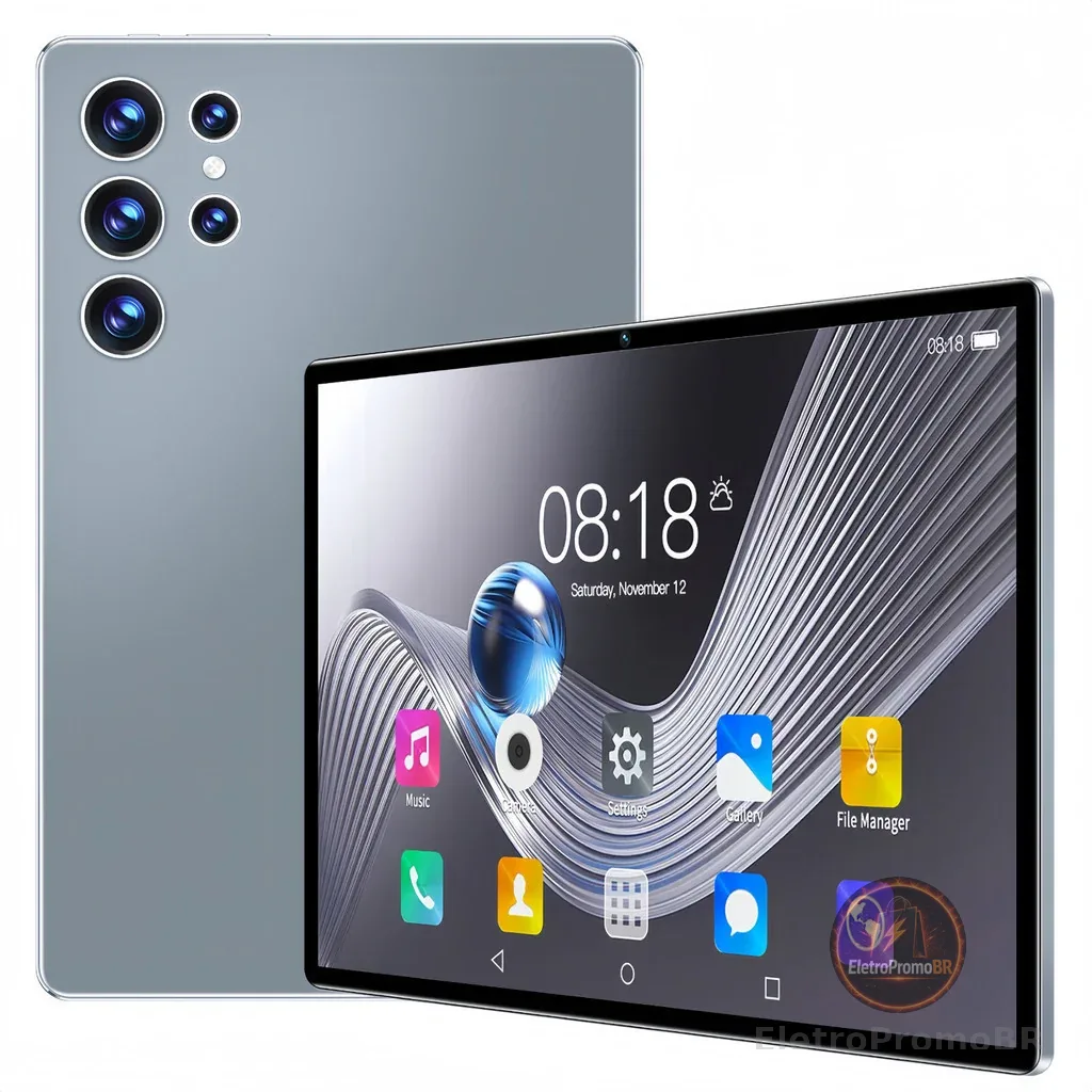 Tablet Pc Mil10 Android 13 128gb Memória 6gb Ram10 Polegadas tablet Pc Milli