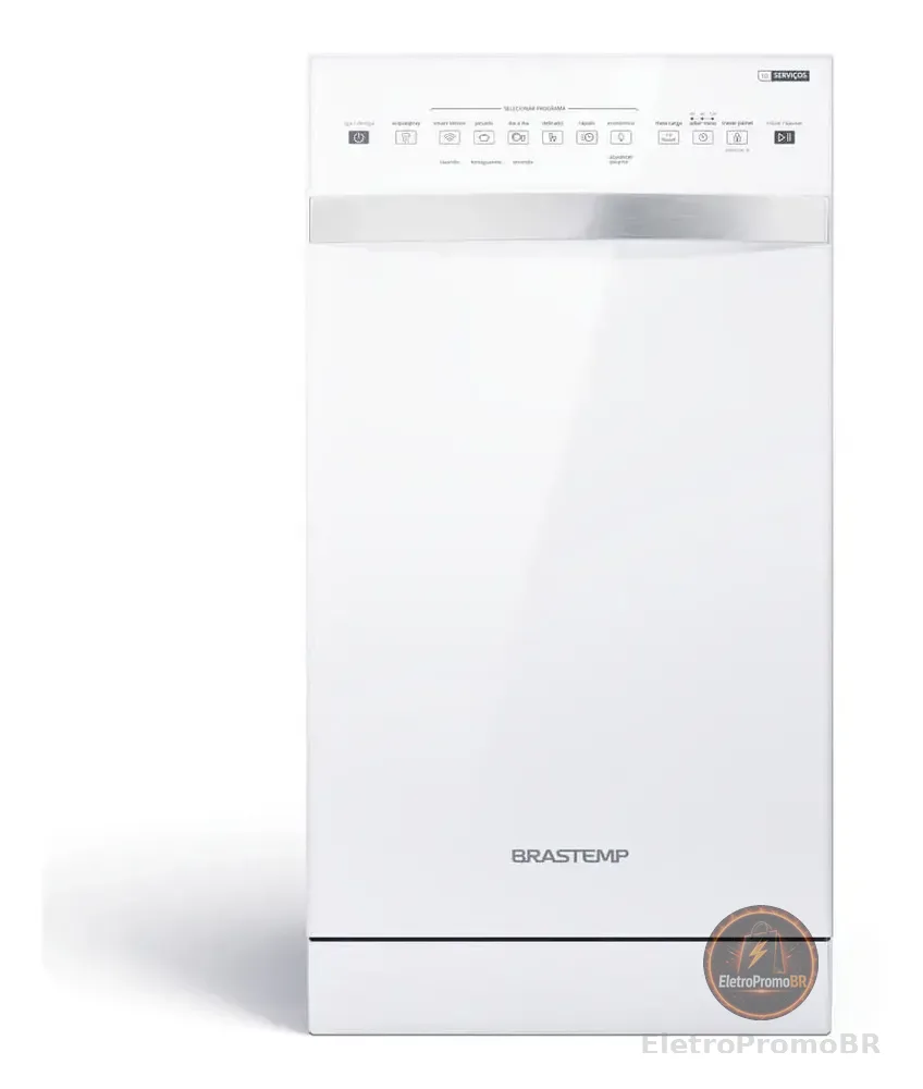 Lava-louças 10 Serviços Brastemp Branco Com Ciclo Pesado -