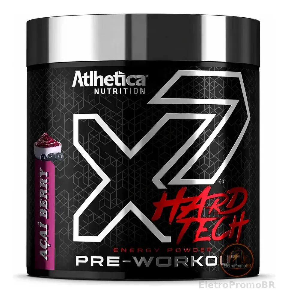 X7 Hard Tech 200g Açai Berry Atlhetica Nutrition Açaí Berry