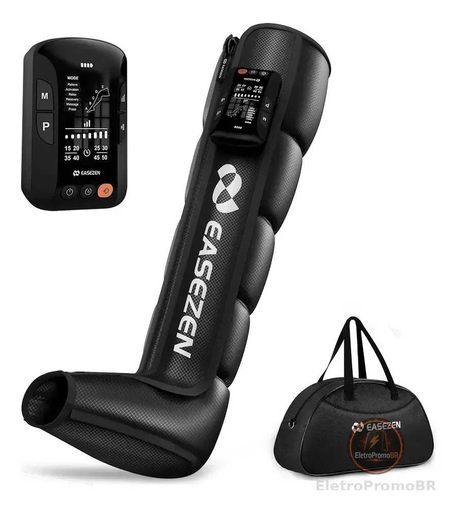 Bota De Compressão Pneumática Sem Fio Massageador Pes