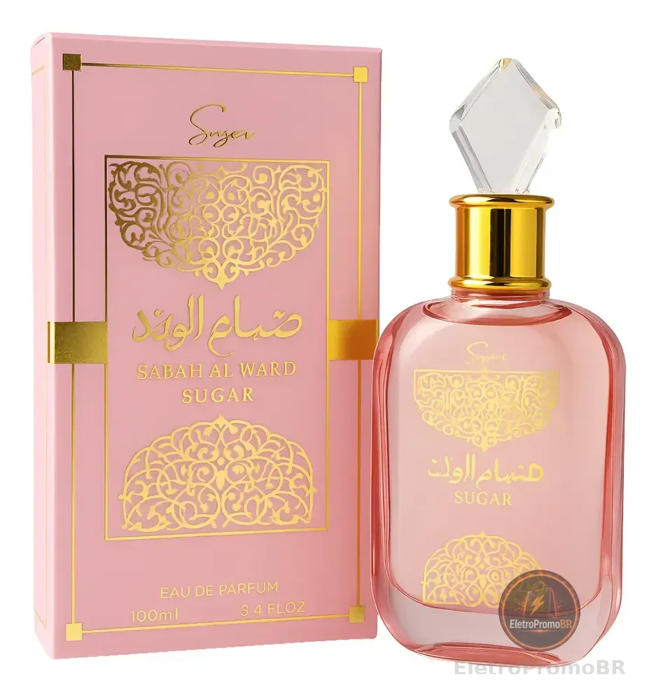 Perfume Árabe Sabah Al Ward Sugar Eau De Parfum 100 Ml