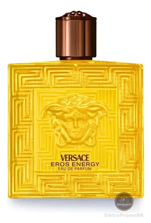 Perfume Versace Eros Energy EDP 100ml Masculino notas cítricas e aromáticas