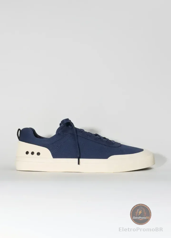 Tênis Masculino Tide Osklen Marinho Liso 40 Br