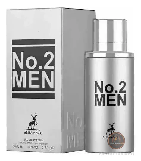 Perfume Masculino Alhambra Maison No. 2 Eau De Parfum 80 Ml Em Spray