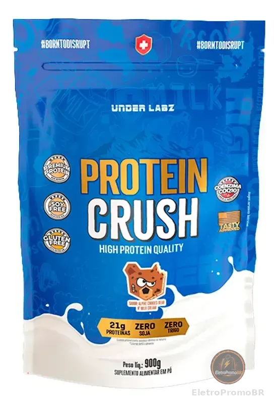Whey Protein Crush Under Labz 900g Cookies Bear