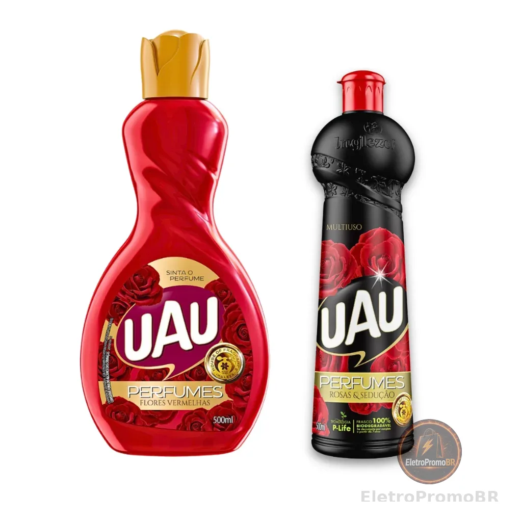 Kit Rosas e Sedução - Limpador 500ml + Multiuso