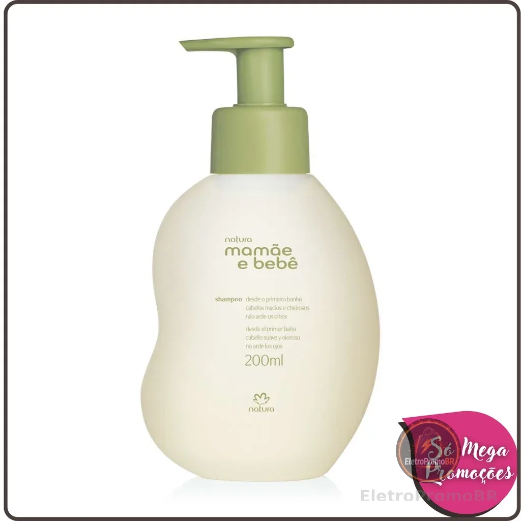 Shampoo Mamãe e Bebê 200ml - Natura