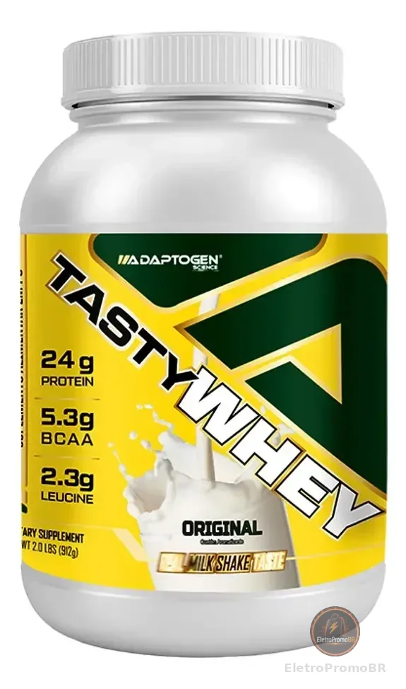 Suplemento em pó Tasty Whey Adaptogen Science proteínas sabor clásico 900g
