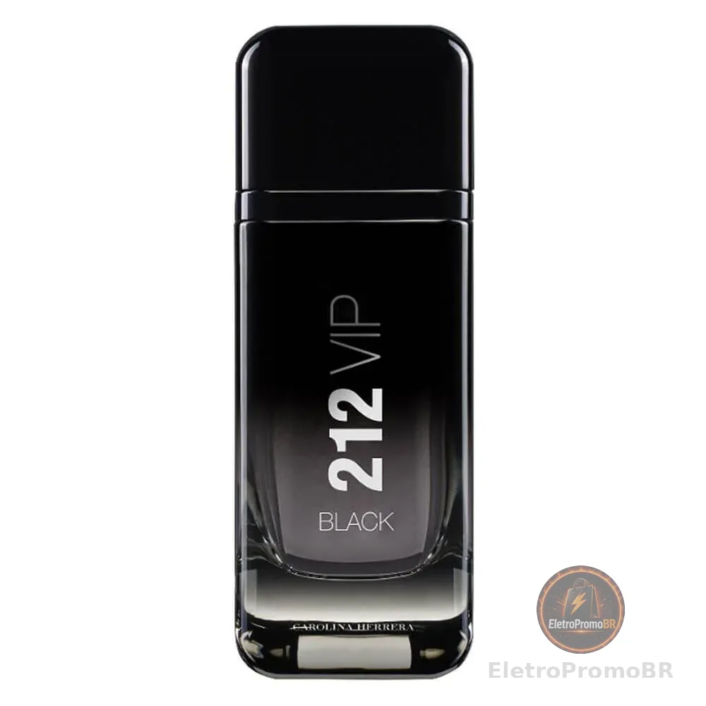 Perfume 212 Vip Men Black Masculino Carolina Herrera Eau de Parfum