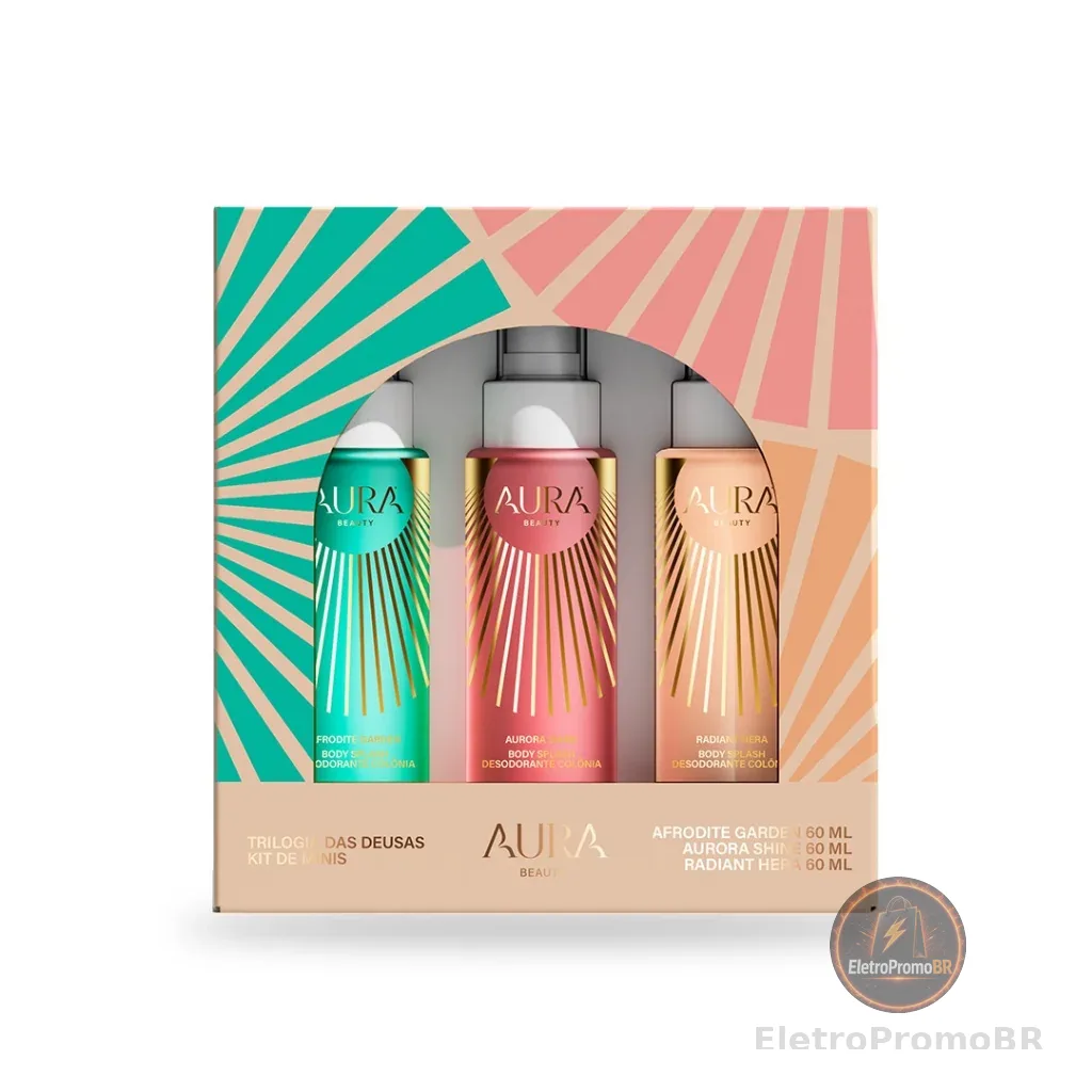 Kit Mini Body Splash - Trilogia das Deusas 60ml