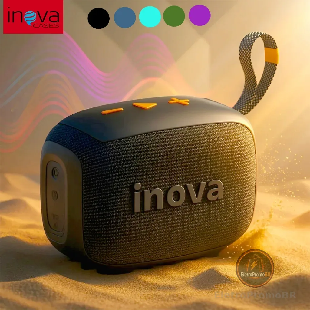 Inova caixa de som blootooth Portátil Go 4 Com Bateria Esportiva À Prova D 'Água pen drive FM TWS caixinha de som