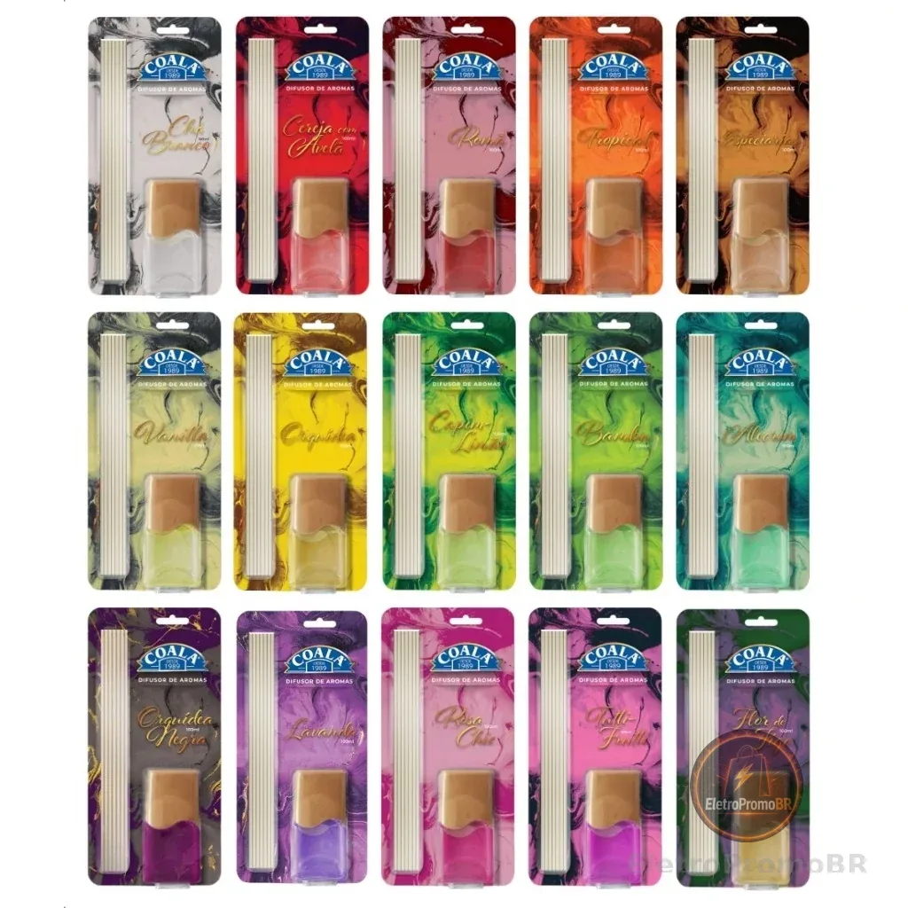 COALA DIFUSOR DE AROMAS E AMBIENTES COM VARETAS 100ML - 1 UNIDADE
