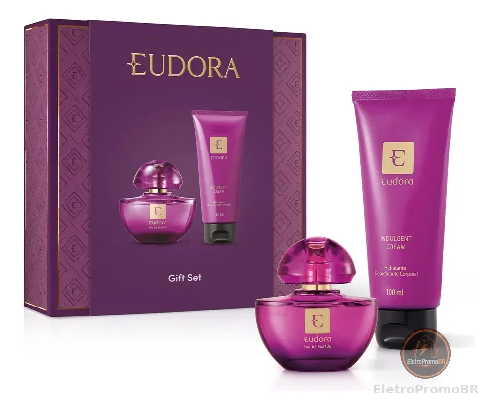 Eudora Roxo Miniatura Kit Presente Dia Dos Namorados (2 Itens)