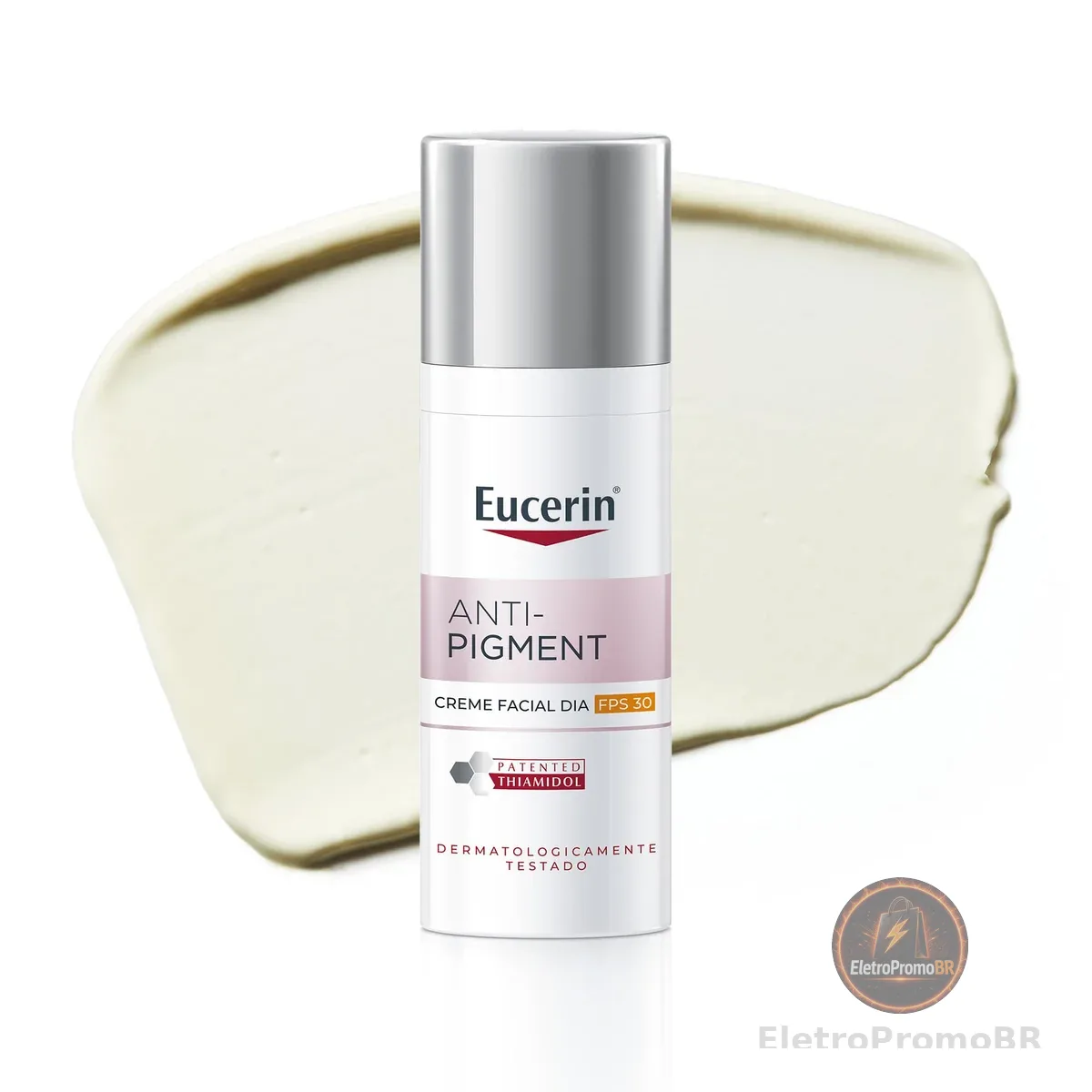 EUCERIN Creme Facial Antimanchas Dia FPS30 50ml, Anti-Pigment, Clareador, Thiamidol, Diurno