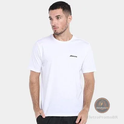 Camiseta Mizuno Basic Logo Masculina