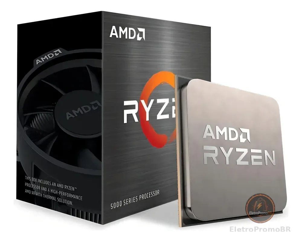 Processador Amd Ryzen 7 5700 4.6ghz 8c 16t Am4
