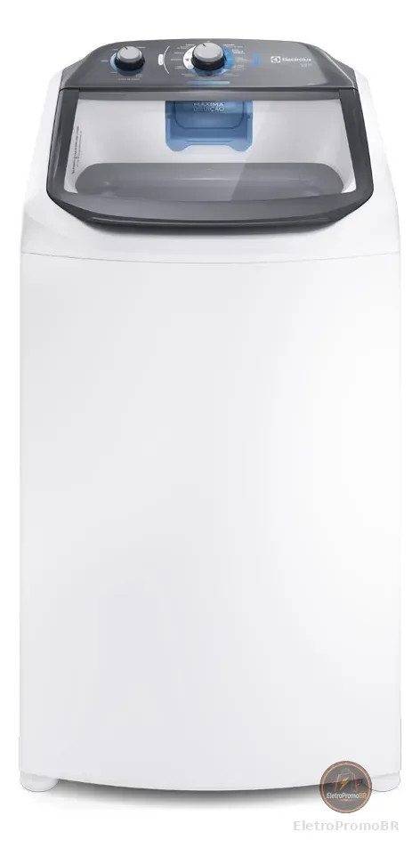 Máquina De Lavar Electrolux Efficient 13kg Auto Cesto Inox Branco