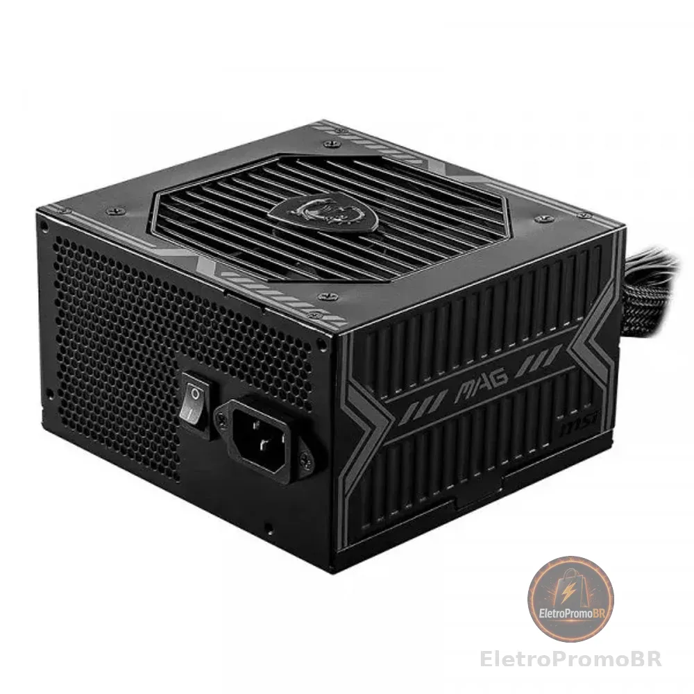 Fonte ATX MSI 650W MAG 2.4 PCIE 80 Plus Bronze 306-7ZPAX39-HH9