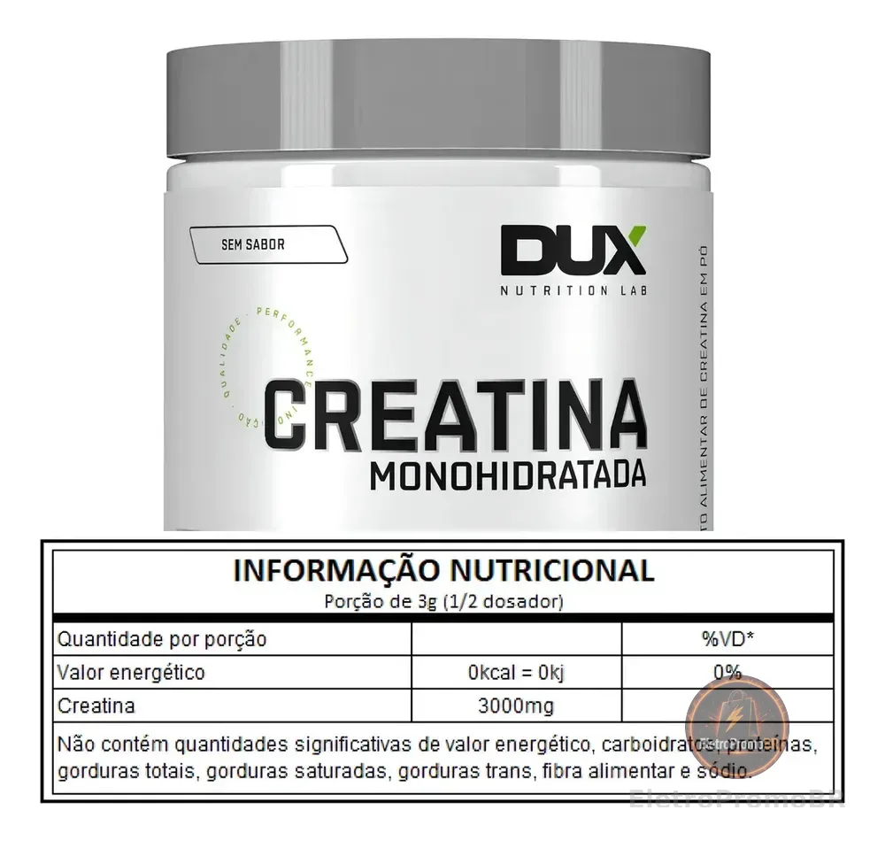 Creatina Monohidratada - Pote 300g Dux Nutrition
