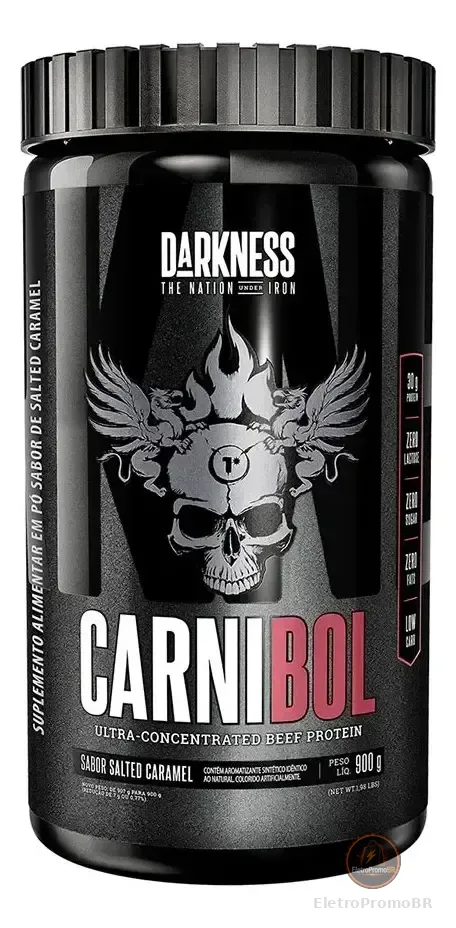 Suplemento Em Pó Integralmédica Darkness Carnibol Proteína C Caramelo Salgado