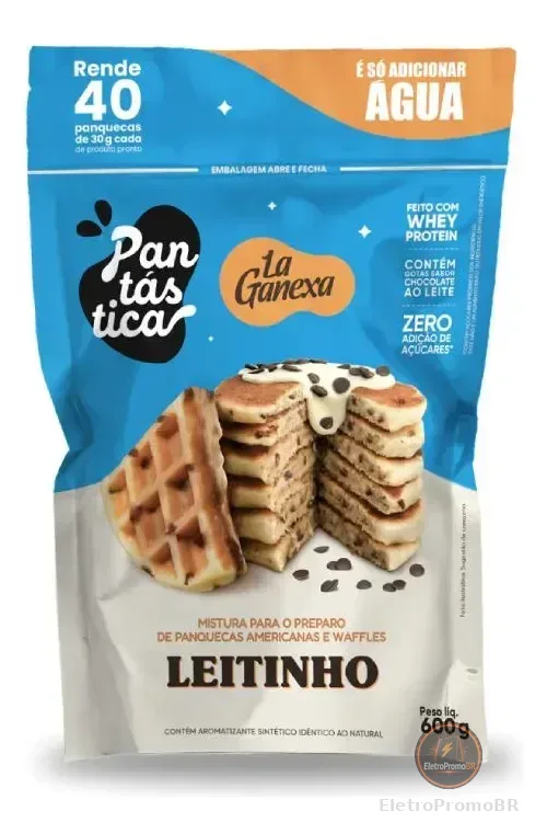 Pantástica Pouch Panqueca (600g) La Ganexa - Leitinho Leitinho