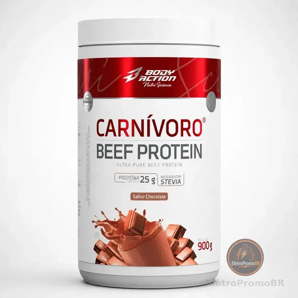 Carnivoro Beef Protein Bodyaction 900g Chocolate