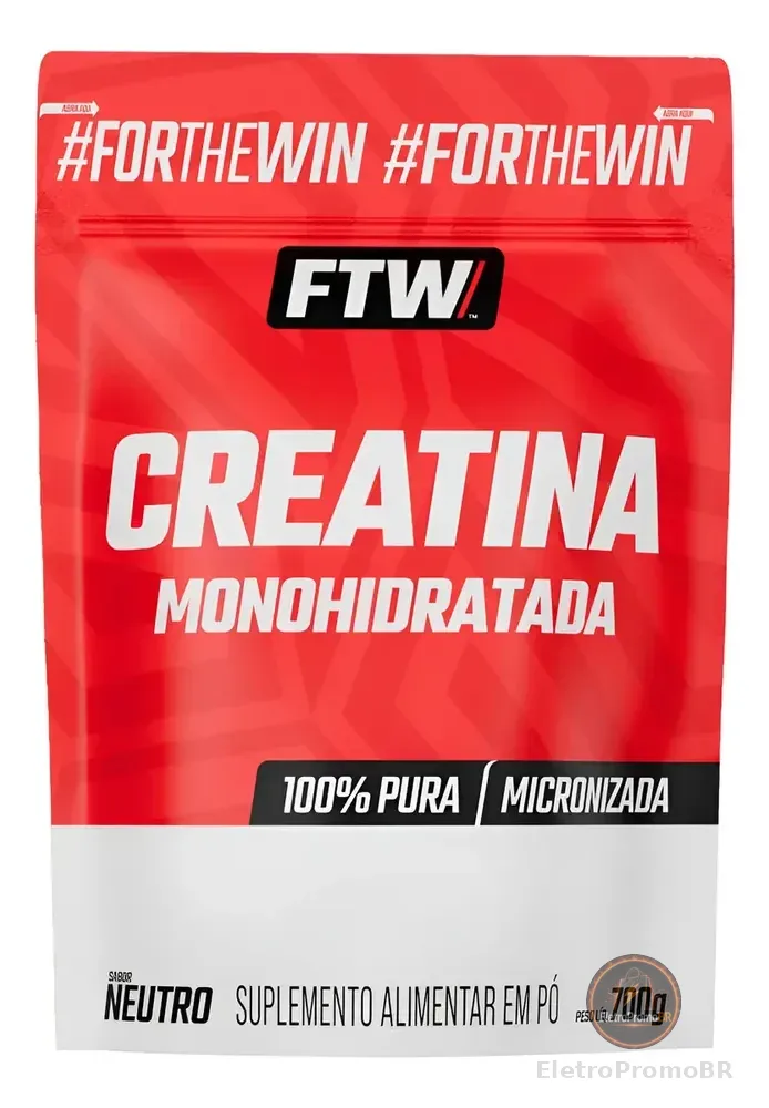 Creatina Monohidratada Refil 700g - Ftw Sem Sabor Sem Sabor