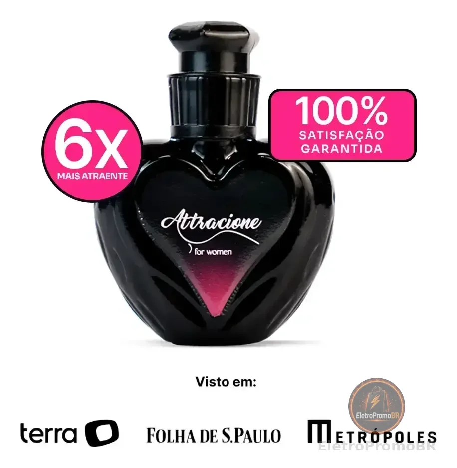 Perfume Attracione Feminino By Attracione Woman Mulher Sensual
