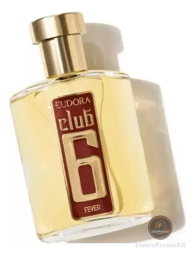 Colônia Club 6 Fever 95ml - Eudora