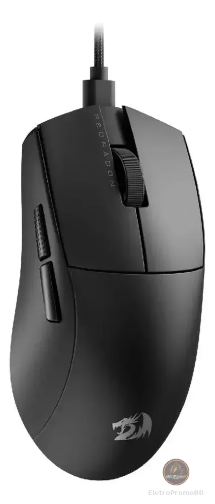 Mouse Redragon Ultra Light K1ng M724 1k Hz preto com fio