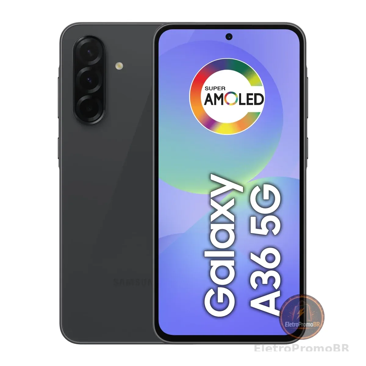 Smartphone Samsung Galaxy A36 256GB 5G 8GB RAM Violeta 6,7" Câm. Tripla + Selfie 12MP