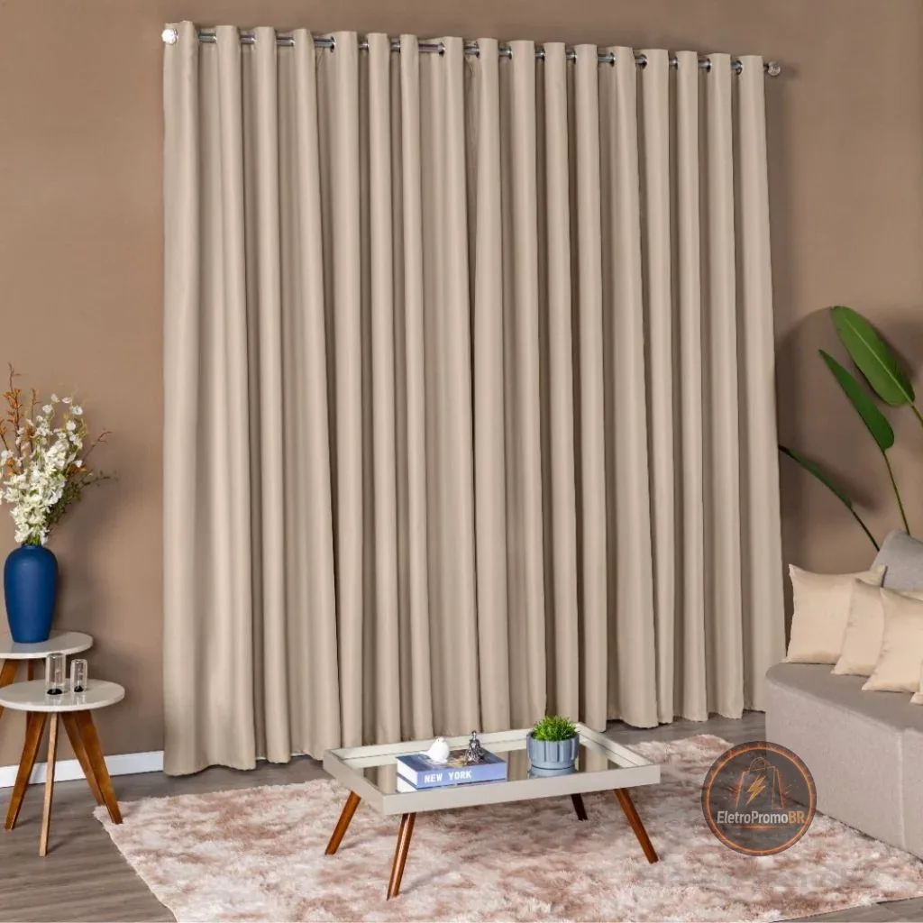 Cortina Blackout em Tecido Premium Corta Luz Blecaute