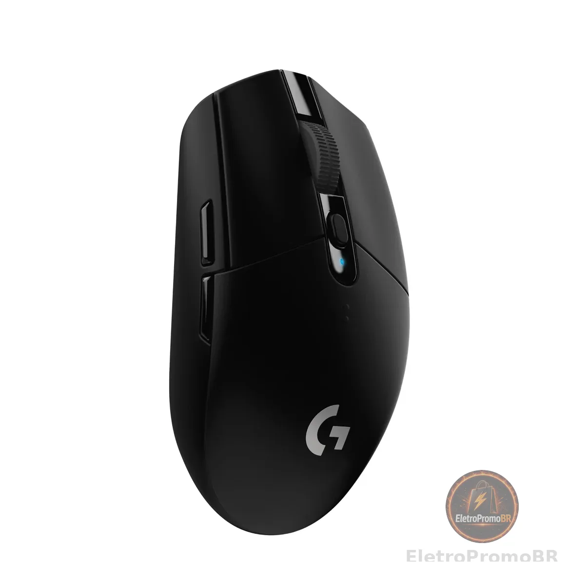 Mouse Gamer Sem Fio Logitech G305 LIGHTSPEED com 6 Botões Programáveis e Até 12.000 DPI - Preto