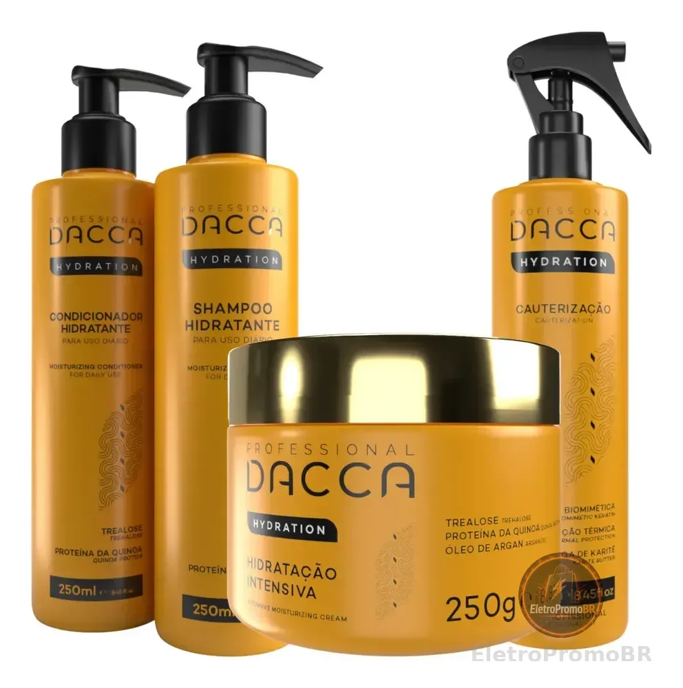 Kit De Cauterização Dacca Profissional Máscara De Hidratação