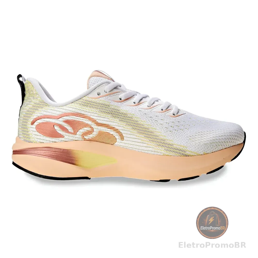 Tênis Esportivo Feminino Voa 2 Olympikus Branco Liso 34 Br