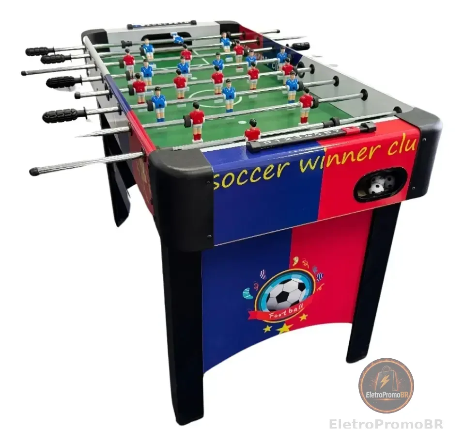 Mesa De Pebolim Ahead Sports Totó Jogo Soccer 2 Bolinhas Colorido