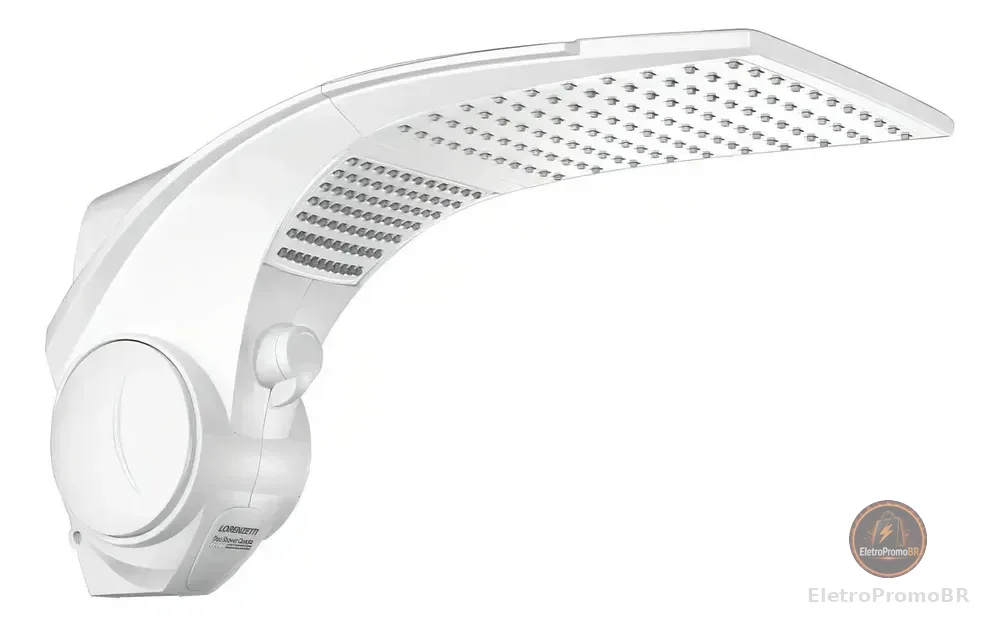Chuveiro Duo Shower Quadra Multitemperaturas 220v 7500w Lorenzetti Branco 7.5 Kw