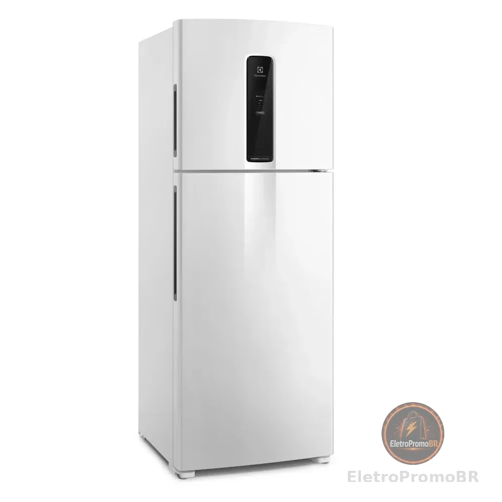 Geladeira Electrolux Frost Free Inverter 480L Efficient com AutoSense SmartBivolt Duplex cor Branca (IT70) Bivolt