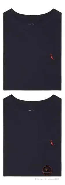 Kit 2 Camisetas Brasa Pica Pau Bordado Reserva