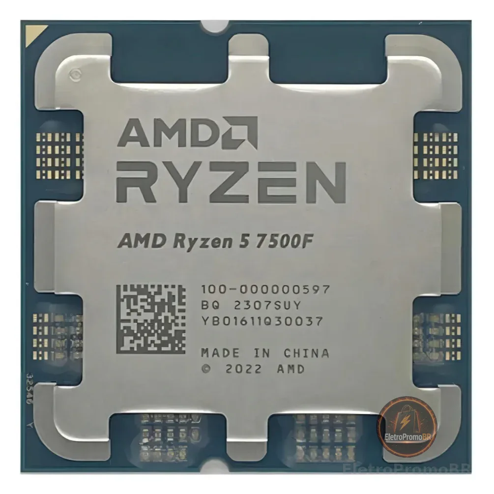 Processador Ryzen 5 7500F 6/12 3.7-5.0Ghz Oem