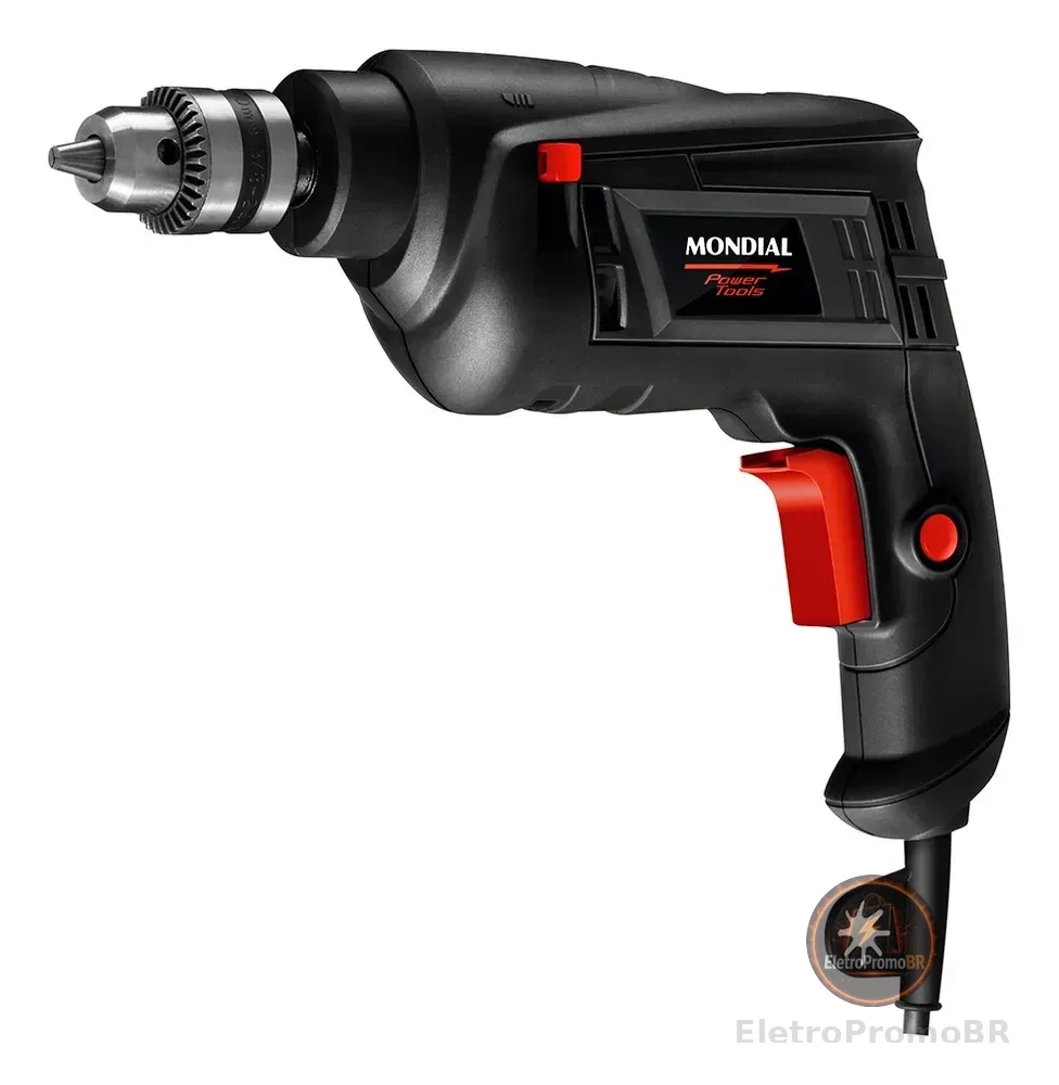 Furadeira De Impacto Fi-09 Mondial Preto 550w