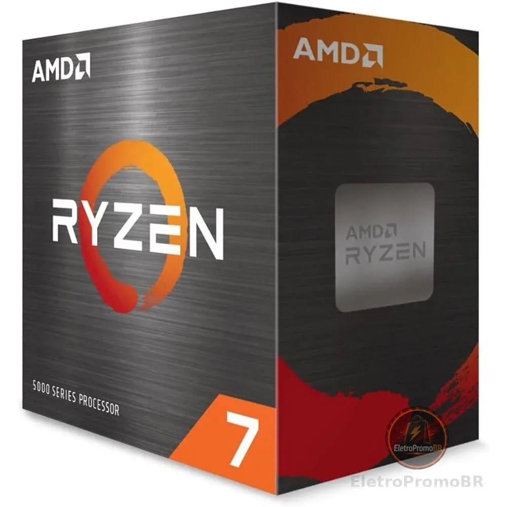 Processador AMD Ryzen 7 5700, 3.7 GHz (4.6GHz Max Turbo), Cache 4MB, 8 Núcleos, 16 Threads, AM4