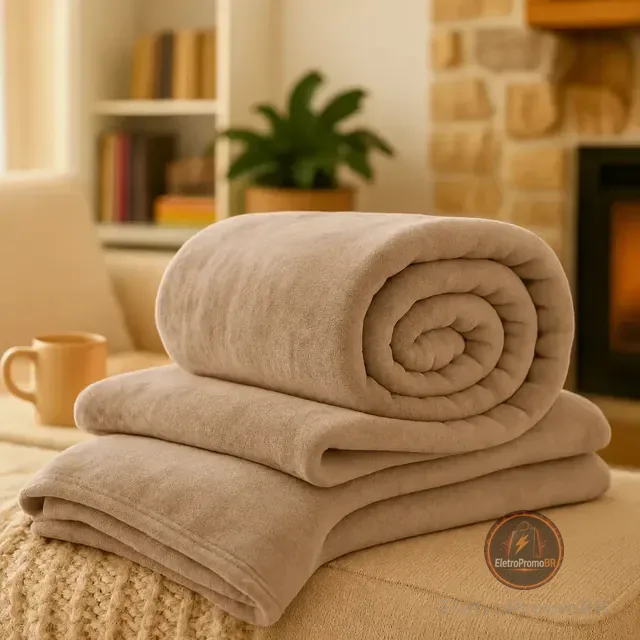 Cobertor Queen Manta Microfibra Antialérgico Flannel Soft