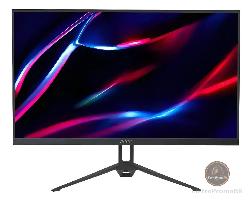 Monitor Gamer Acer Nitro Kg243y 23,8 Full Hd 144hz 1ms Ips Preto 127/220v