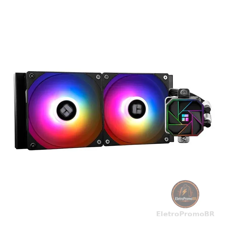 Water Cooler Thermalright Aqua Elite V3, ARGB, 240mm, Preto, TR-AE-240-V3-BK-ARGB