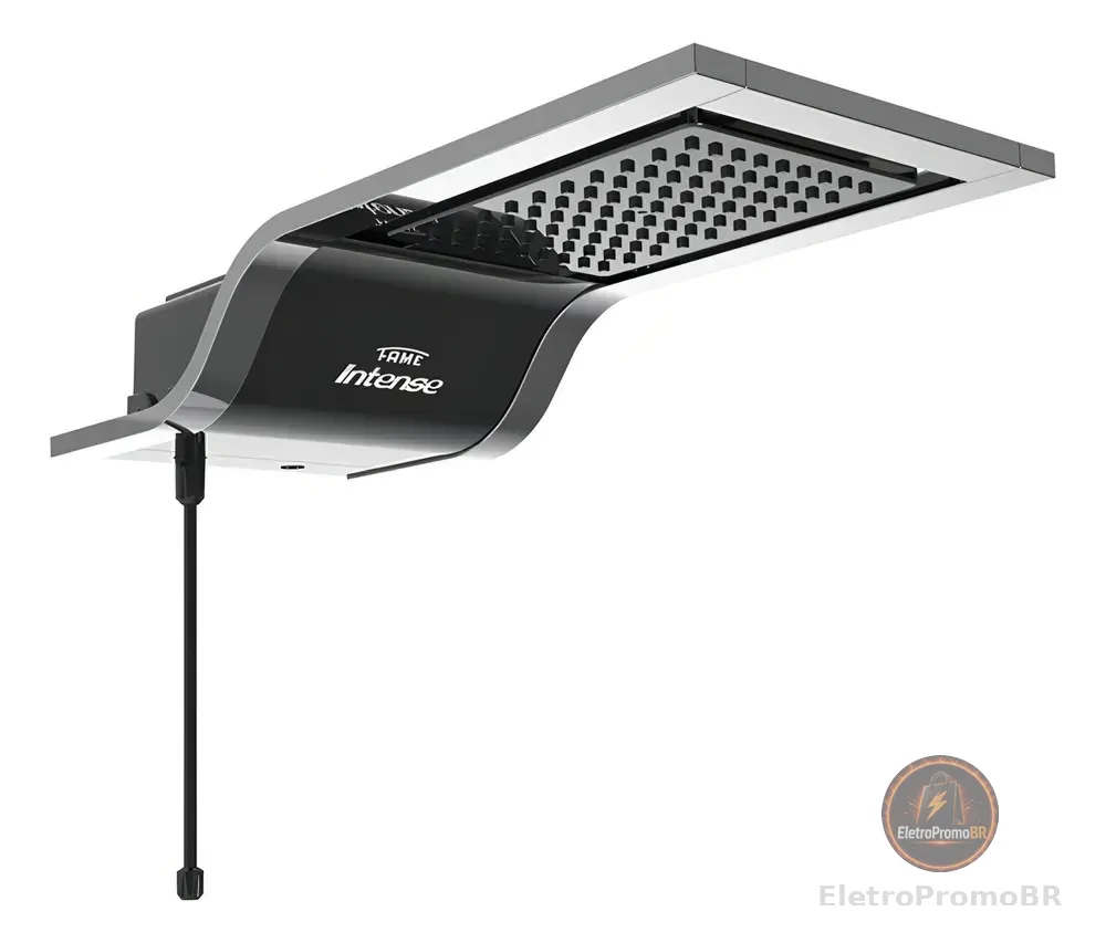 Chuveiro Eletrônico Ducha Intense Preto / Cromado Fame Cor Preto/cromado Potência 7800 W