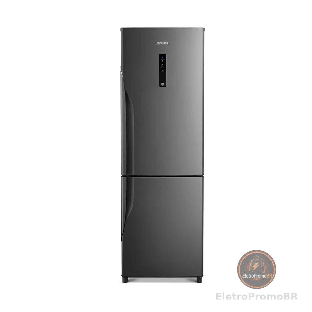 GELADEIRA PANASONIC BB41 TITÂNIO 397L 60CM 220 V