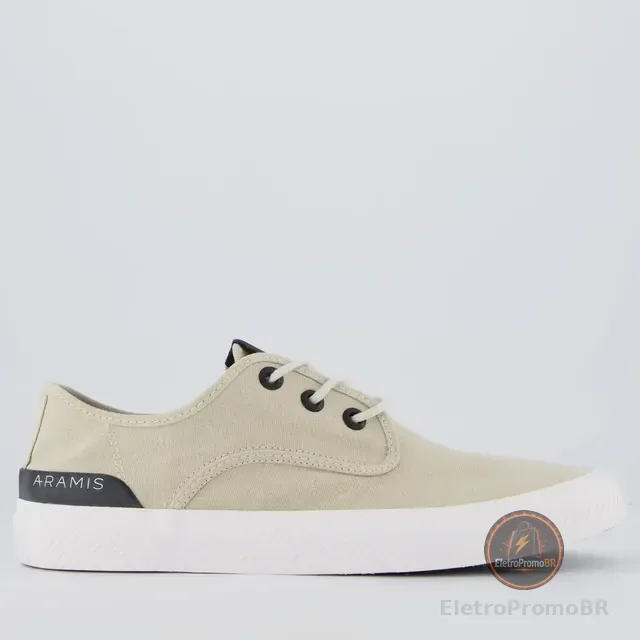 Tênis Aramis Daily Dock Canvas Areia