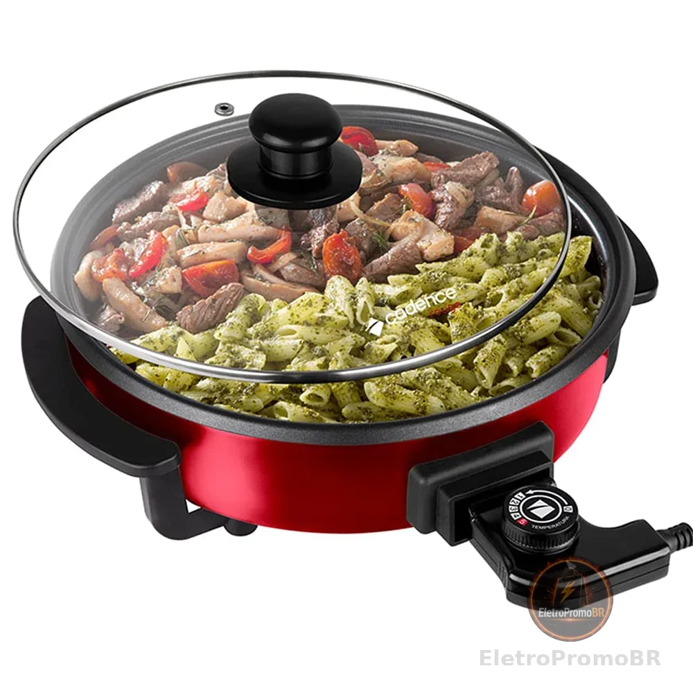 PANELA ELETRICA MULTIFUNCIONAL ROUGE PAN610 220V