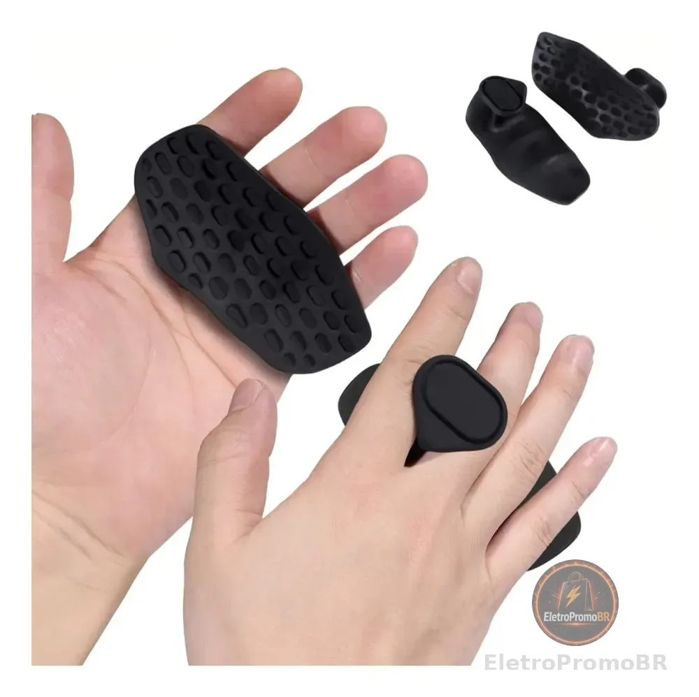 Luva Academia Protetor Mão Treino Anti Calo Max Grip Preto Geométrico Antiderrapante Mais Pegada E Menos Suor Progressão De Peso Federal's Store